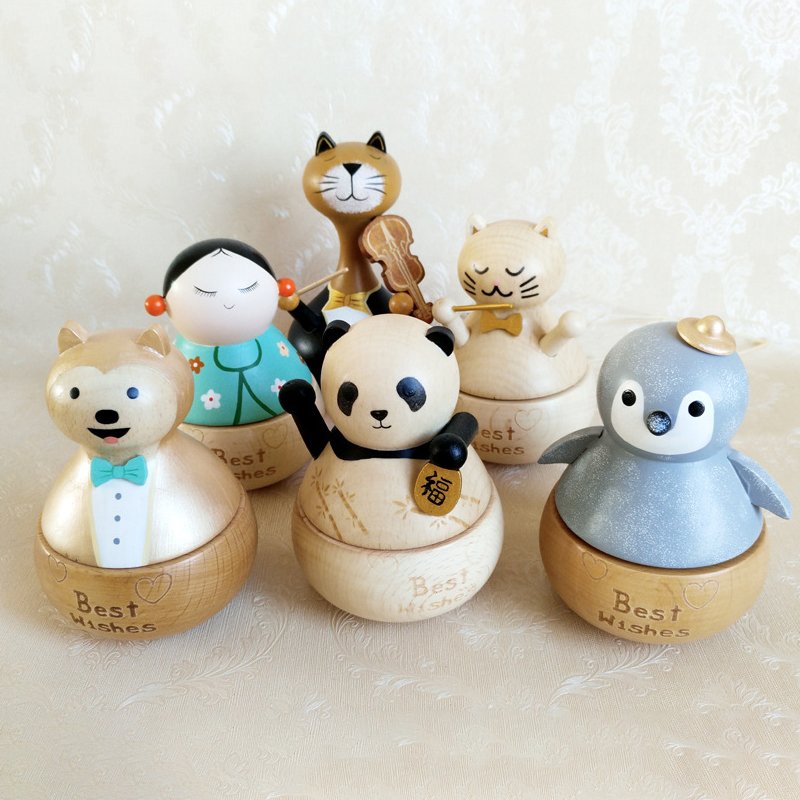 Animals Musician Music Box